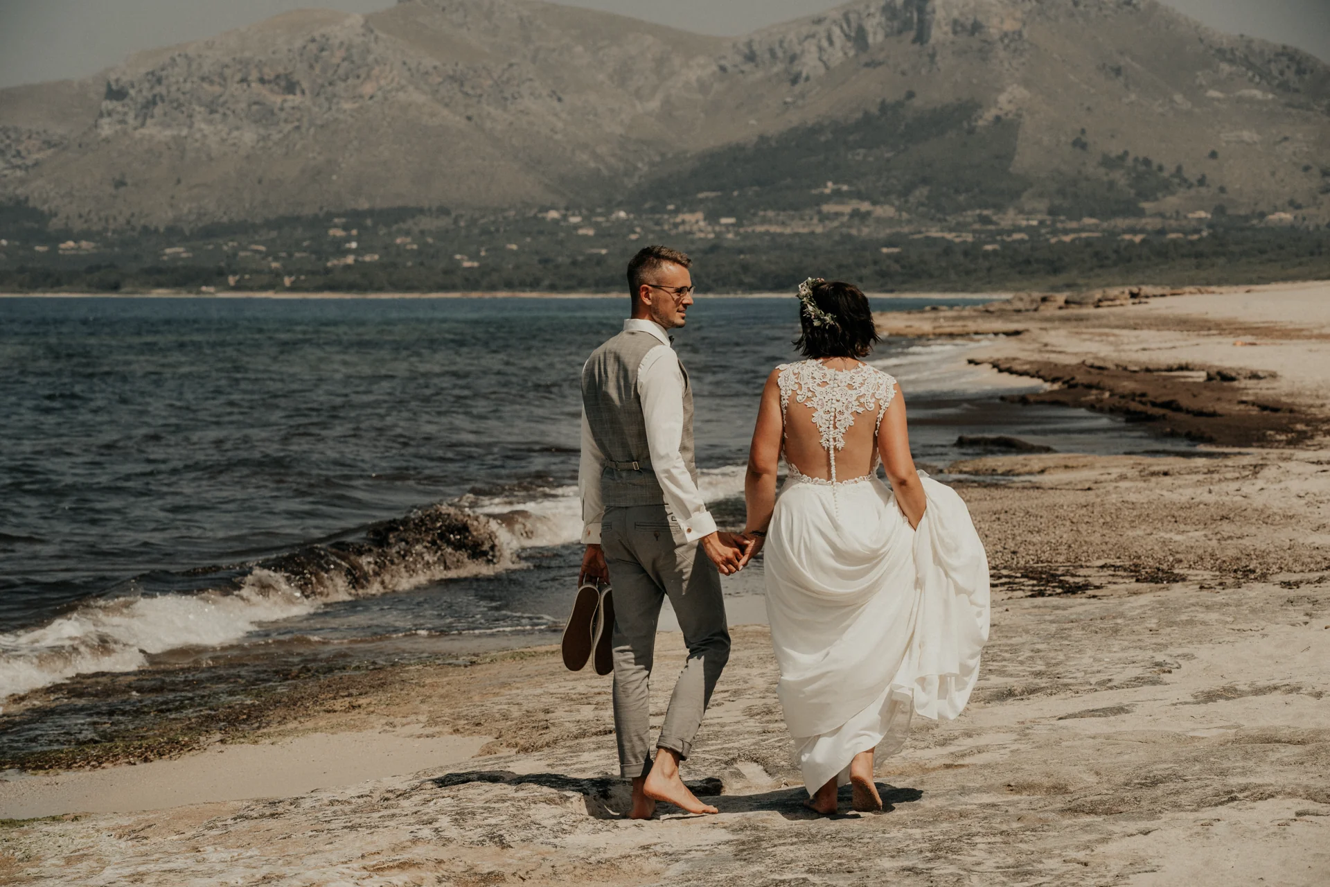 Paarfotografie am Strand